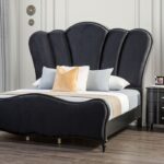 Melodi Parc 4 Pc Queen Bedroom Set Glam Black By Furniture Of America 7