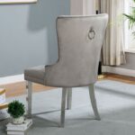 Jewett Wingback Chair (2/CTN) Contemporary Gray by Furniture of America 8