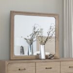 Sandnes Mirror Transitional Light Oak  By Furniture Of America