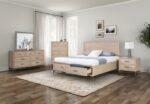 Sandnes Mirror Transitional Light Oak  By Furniture Of America - Image 2