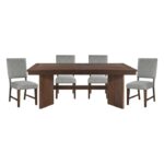 Walnut Dining Table Set For 4