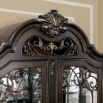 Lombardy Hutch & Buffet Traditional Walnut by Furniture of America - Image 6