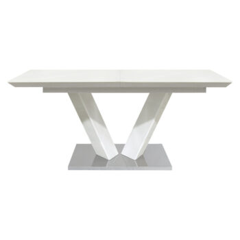 Contemporary White Dining Room Table