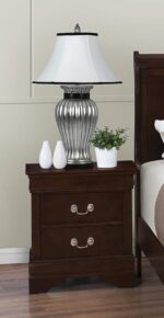 Louis Philippe 2-drawer Nightstand Cappuccino 202412 by Coaster Furniture. - Image 2