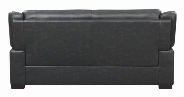 Arabella Pillow Top Upholstered Sofa Grey 506591 by Coaster Furniture - Image 4