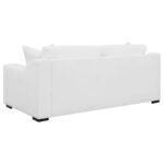 Ashlyn Upholstered Sloped Arms Sofa White 509891 by Coaster Furniture 15