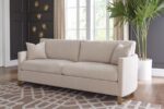 Corliss Upholstered Arched Arms Sofa Beige 508821 by Coaster Furniture 9