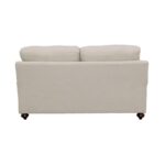 Glenn Recessed Arms Loveseat Light Grey 511092 by Coaster Furniture - Image 2