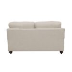 Glenn Cushion Back Loveseat Light Grey 511095 by Coaster Furniture - Image 2