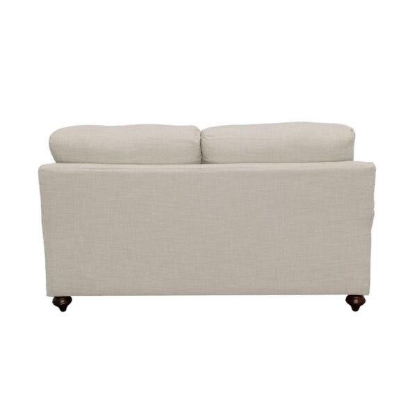 Glenn Cushion Back Loveseat Light Grey 511095 by Coaster Furniture - Image 2