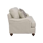 Glenn Cushion Back Loveseat Light Grey 511095 by Coaster Furniture - Image 3