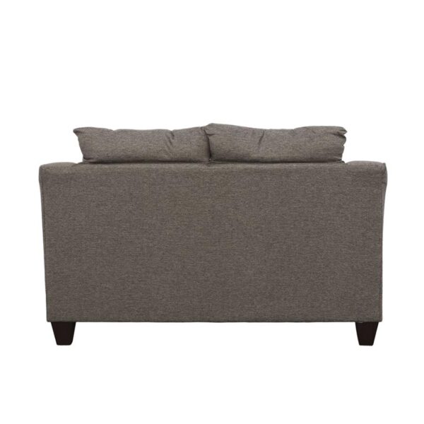 Salizar Flared Arm Loveseat Gray 506022 by Coaster Furniture - Image 2