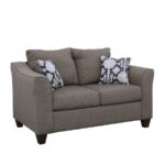 Salizar Flared Arm Loveseat Gray 506022 by Coaster Furniture - Image 6