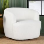 Upholstered Swivel Chair Natural 905726 by Coaster Furniture