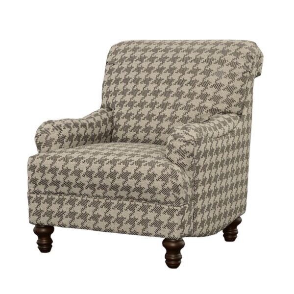 Glenn Upholstered Accent Chair Gray 903096 by Coaster Furniture - Image 4