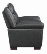 Arabella Pillow Top Upholstered Chair Gray 506593 by Coaster Furniture - Image 2