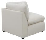 Hobson Cushion Back Corner Off-White 551452 by Coaster Furniture - Image 3