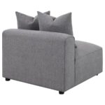 Jennifer Tight Seat Armless Chair Gray 551594 by Coaster Furniture - Image 15