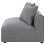 Jennifer Tight Seat Armless Chair Gray 551594 by Coaster Furniture - Image 17