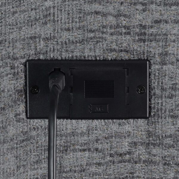 Bahrain Upholstered Power Sofa Charcoal 609541P by Coaster Furniture - Image 5