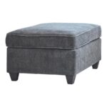 Mccord upholstered ottoman dark grey 509348 by coaster furniture - Image 2