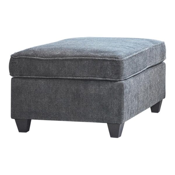 Mccord upholstered ottoman dark grey 509348 by coaster furniture - Image 2