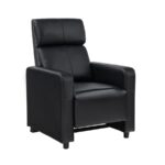 Toohey Home Theater Push Back Recliner Black 600181 by Coaster Furniture 18