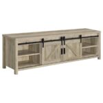 Madra Rectangular TV Console with 2 Sliding Doors 736263 by Coaster Furniture 11