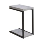 Beck Accent Table Cement and Black 902933 By Coaster Furniture - Image 2