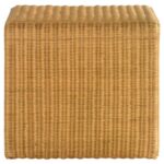 Juanita Square Rattan End Table Natural 709817 By Coaster Furniture - Image 2