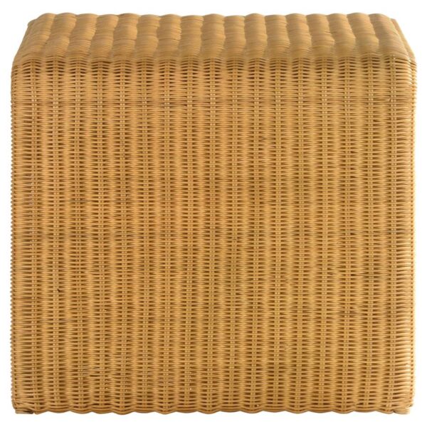 Juanita Square Rattan End Table Natural 709817 By Coaster Furniture - Image 2