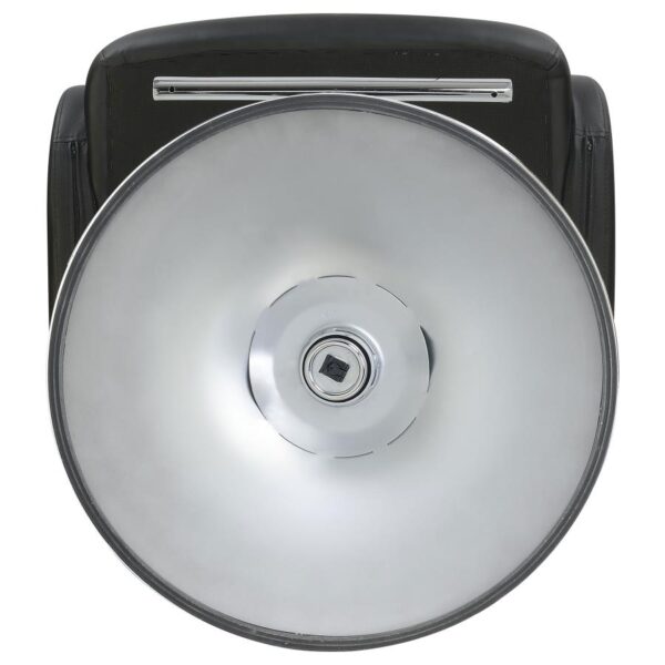 Brandi Adjustable Bar Stool Black and Chrome 102555 By Coaster Furniture - Image 7