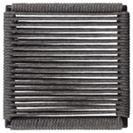 Jerome Upholstered Bar Stools with Footrest (Set of 2) Charcoal and Gunmetal 192064 By Coaster Furniture - Image 6