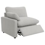Collins Modular Power Reclining Sofa Gray by Coaster Furniture - Image 2