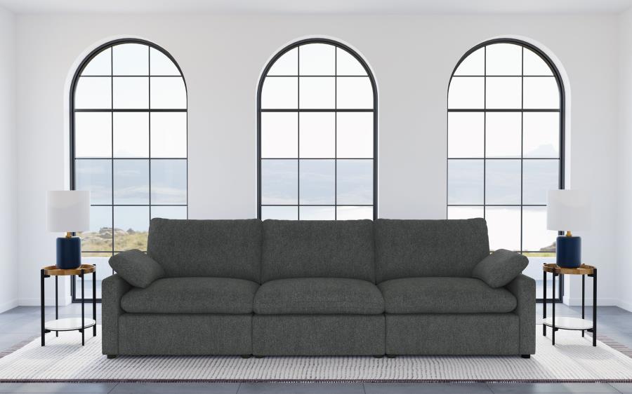 Collins Modular Power Sofa Dark Gray By Coaster Furniture | Mobilia Cleopatra 3 Collins Modular Power Sofa Dark Gray by Coaster Furniture - Image 1