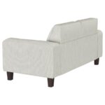 Deerhurst Tufted Loveseat Greige by Coaster Furniture - Image 2