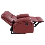 Camila Upholstered Motion Reclining Loveseat Red by Coaster Furniture - Image 6