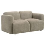 Dorset Modern Brown Fabric Loveseat by Coaster Furniture