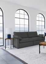 Collins Modular Power Loveseat Dark Gray by Coaster Furniture