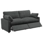 Collins Modular Power Loveseat Dark Gray by Coaster Furniture - Image 3