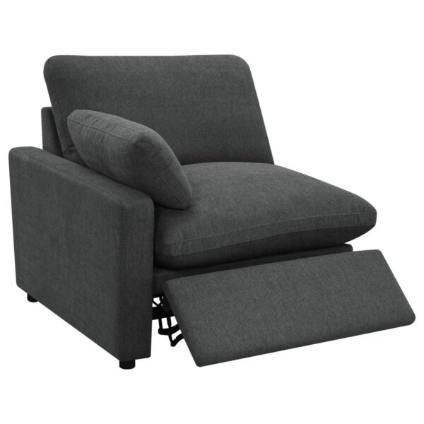 Collins Modular Power Loveseat Dark Gray by Coaster Furniture - Image 5