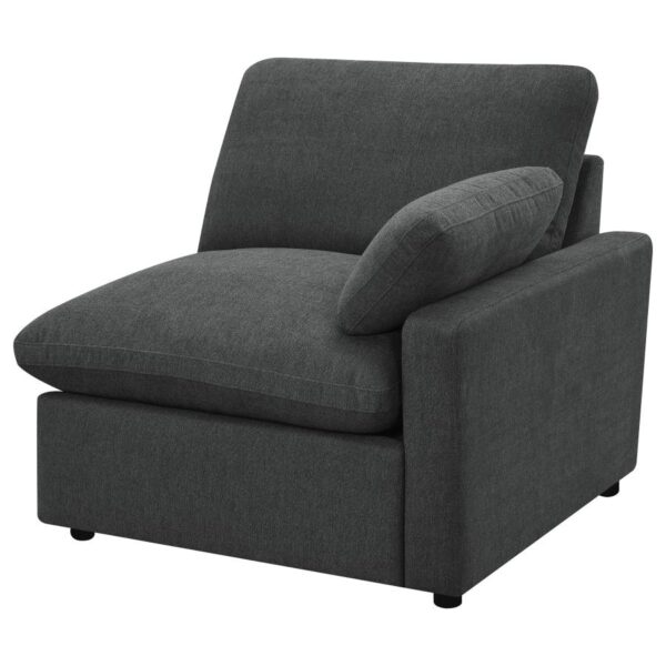 Collins Modular Power Loveseat Dark Gray by Coaster Furniture - Image 6