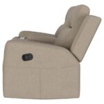 Brentwood Reclining Loveseat Taupe by Coaster Furniture - Image 5