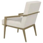Kirra Upholstered Metal Arm Accent Chair Cream by Coaster Furniture 11