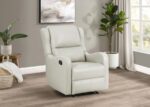 Kelsey Upholstered English Arm Recliner Chair Ivory by Coaster Furniture 9