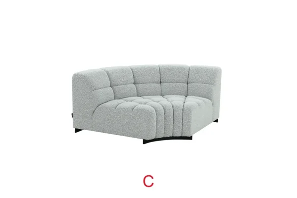 SEC8035GY Modular Sectional Sofa by Artisan furniture - Image 4