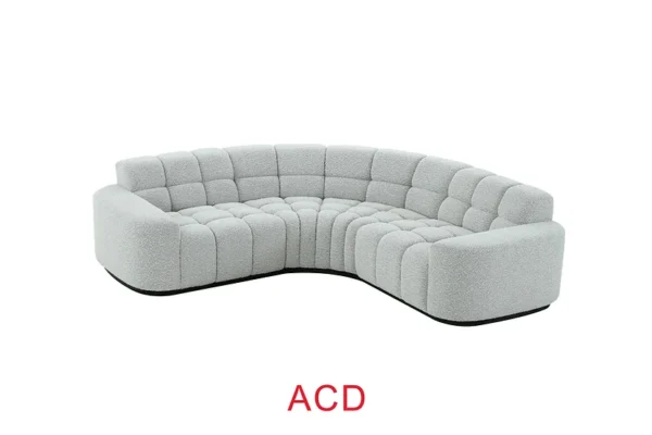 SEC8035GY Modular Sectional Sofa by Artisan furniture - Image 8