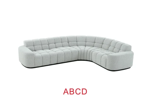 SEC8035GY Modular Sectional Sofa by Artisan furniture - Image 9