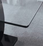 RDT399 Dining Table with Tempered Glass Top by Artisan Furniture 14