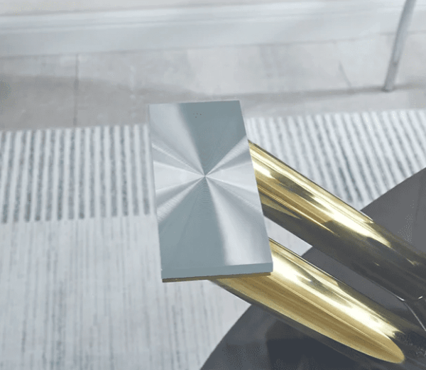 RDT319 Tempered Glass Dining Room Table by Artisan Furniture - Image 5